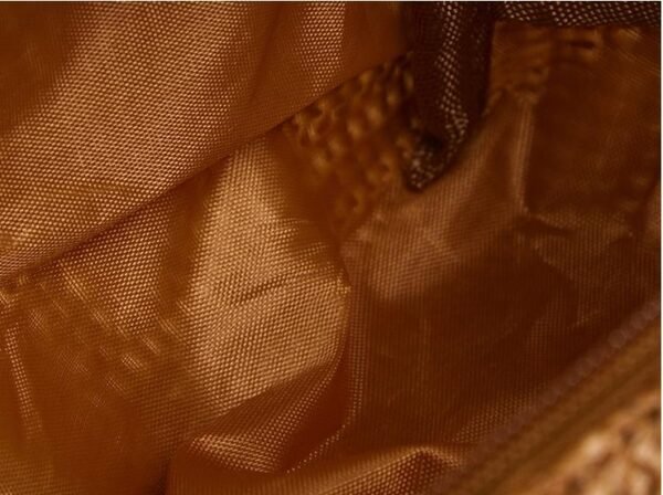 Simple Cosmetic Storage Bag Made of PP Grass Material - Image 4
