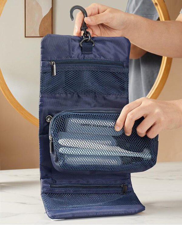 Men's Foldable Travel Toiletries Storage Bag - Image 4