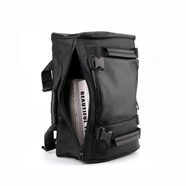 Men's Business Large Capacity Computer Bag Multifunctional Single Shoulder Crossbody Bag Handheld Travel Backpack - Image 5