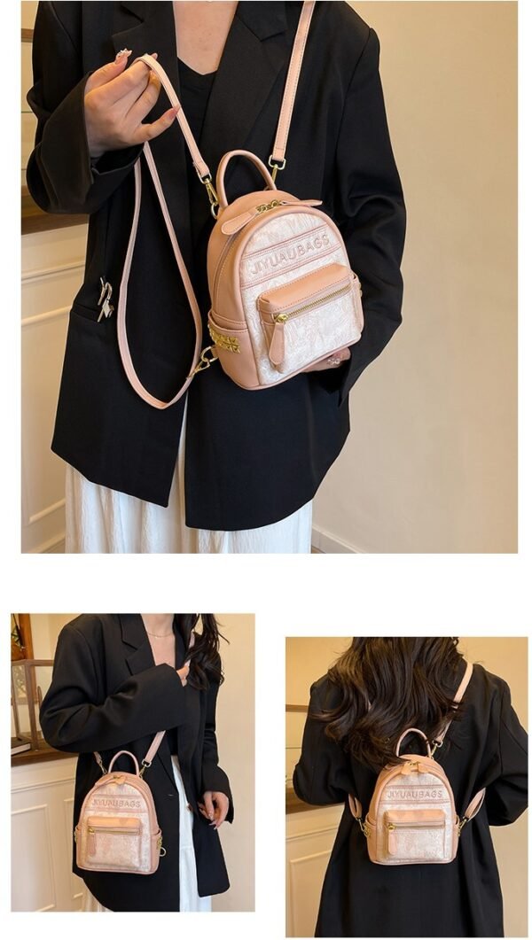 Traditional Chinese Style Flower Embroidered Shoulder Bag Versatile and Cute Women's Bag - Image 6