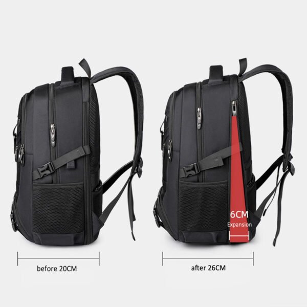 Multi-functional Expandable Outdoor Travel Backpack, Oxford Cloth - Image 7