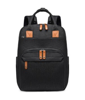 Expandable Mom Bag - Splash-Resistant Multifunctional Waterproof Backpack for Moms and Babies
