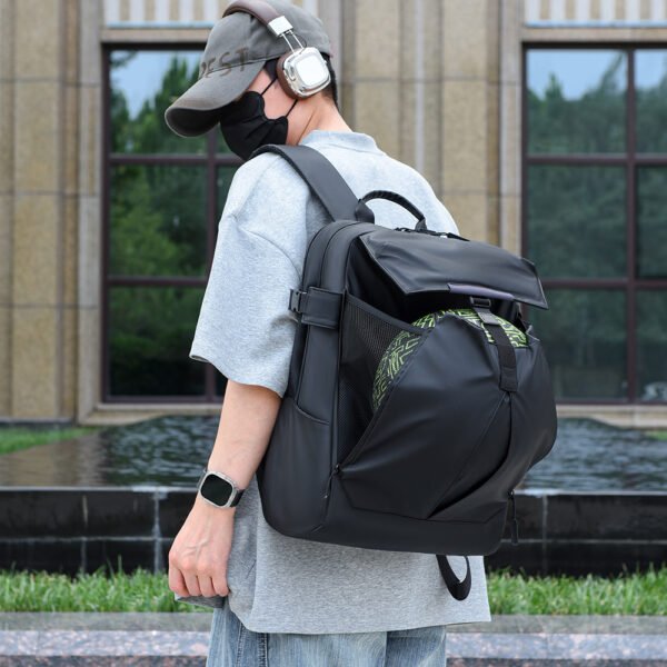 Business Large Capacity Backpack Basketball Bag School Bag - Image 7