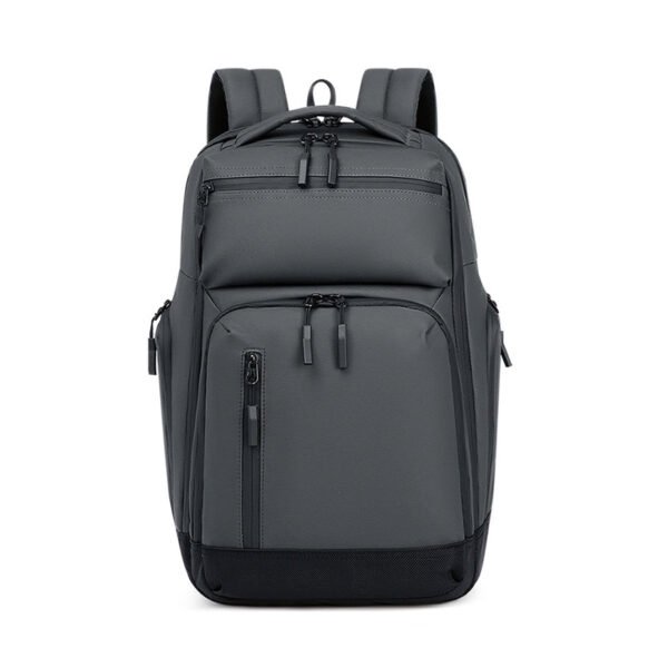 Multi-Compartment Hanging Handle Business Laptop Bag Water-Resistant Backpack for Commuting