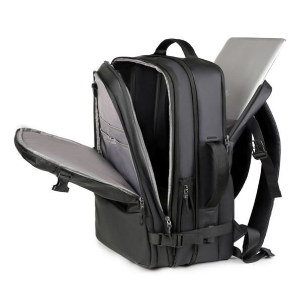 Men's Multi-Functional Large Capacity Business Backpack for Travel and Work Professional Laptop Case - Image 4