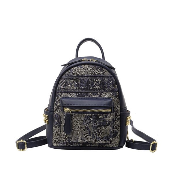 Traditional Chinese Style Flower Embroidered Shoulder Bag Versatile and Cute Women's Bag - Image 3