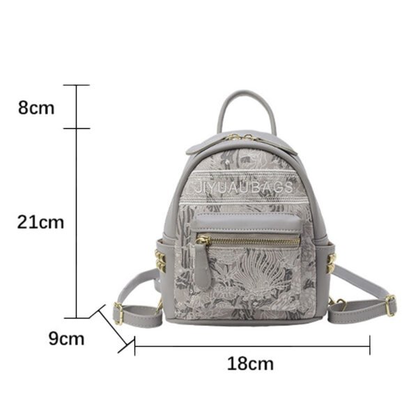 Traditional Chinese Style Flower Embroidered Shoulder Bag Versatile and Cute Women's Bag - Image 5