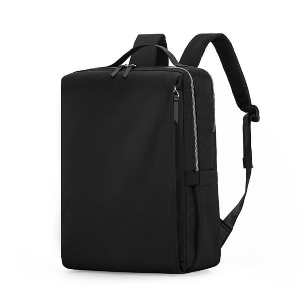 Commuter Shock-Absorbing 15.6-Inch Laptop Backpack for College Students, Unisex Nylon Backpack - Image 4
