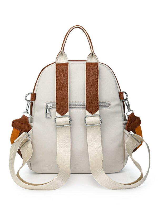 Waterproof  Nylon Fabric Backpack Versatile Shell Bag for Women - Image 5