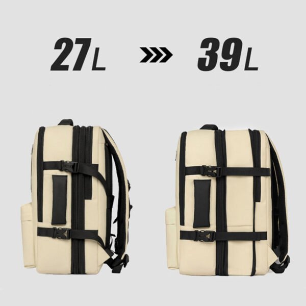 Expandable Travel Bag Large Capacity Laptop Bag Travel Luggage Bag - Image 9