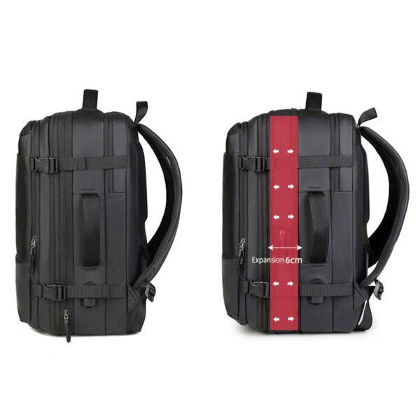 Men's Multi-Functional Large Capacity Business Backpack for Travel and Work Professional Laptop Case - Image 5