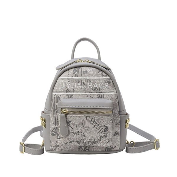 Traditional Chinese Style Flower Embroidered Shoulder Bag Versatile and Cute Women's Bag - Image 2