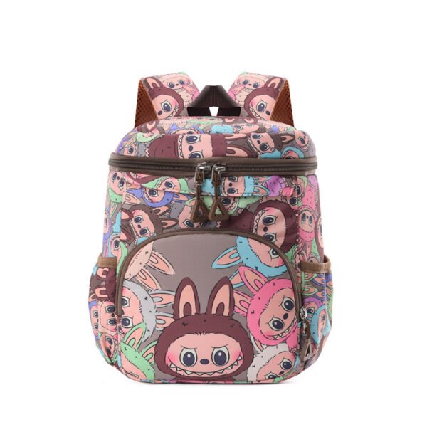 Kindergarten Labubu Cartoon Pattern Children's Backpack Oxford Cloth - Image 7