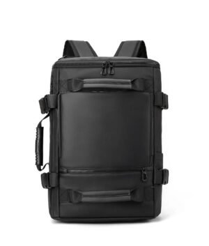 Men's Business Large Capacity Computer Bag Multifunctional Single Shoulder Crossbody Bag Handheld Travel Backpack