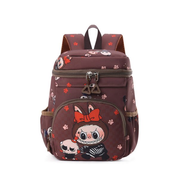 Kindergarten Labubu Cartoon Pattern Children's Backpack Oxford Cloth - Image 3