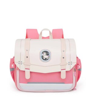 Waterproof Cartoon Backpack for Elementary School Students to Protect Their Spine