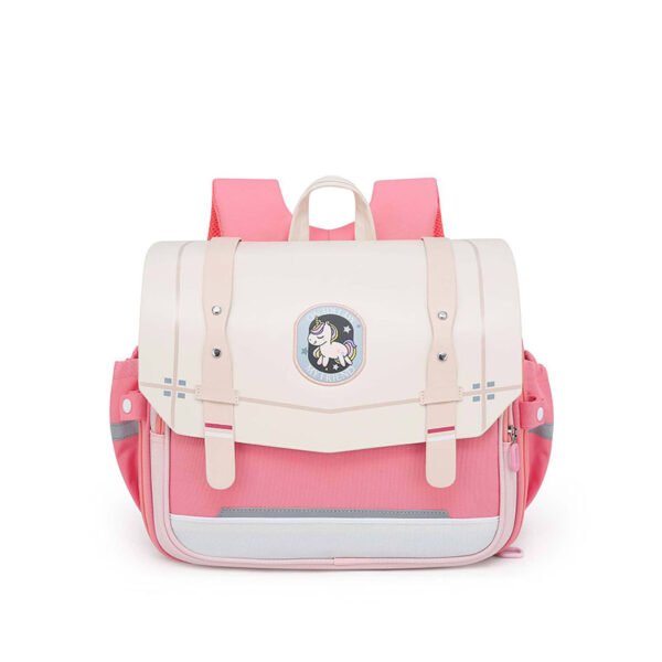 Waterproof Cartoon Backpack for Elementary School Students to Protect Their Spine