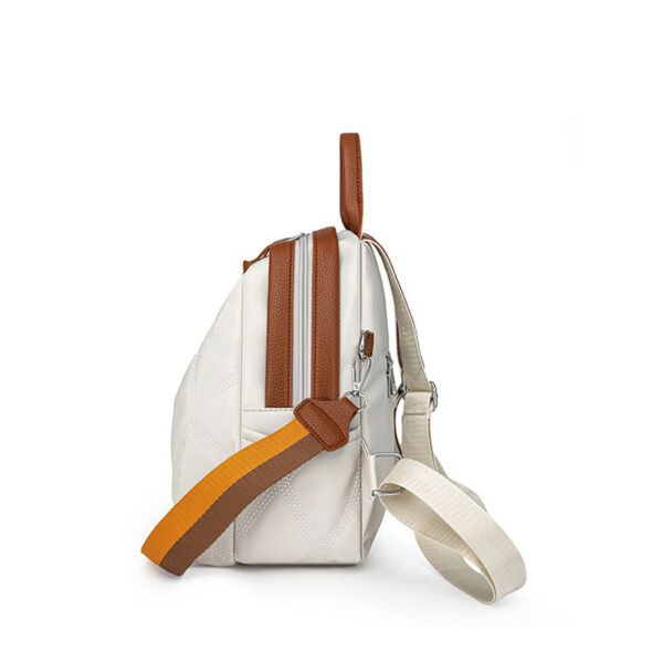 Waterproof  Nylon Fabric Backpack Versatile Shell Bag for Women - Image 4