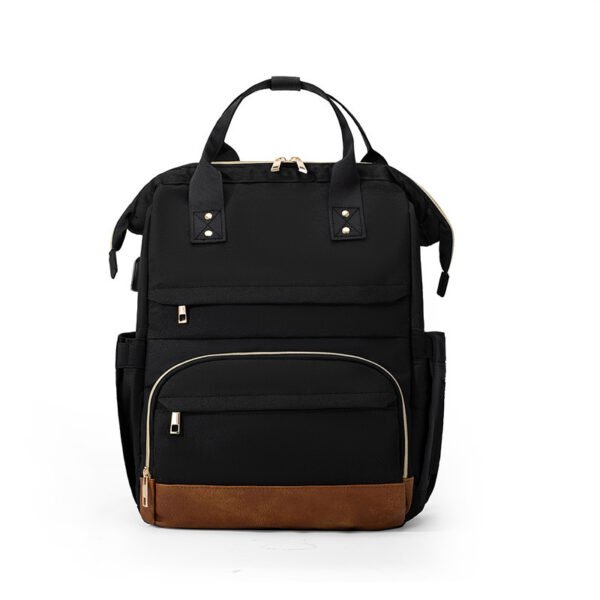 Waterproof Two-tone Travel Bag, Unisex Backpack - Image 3