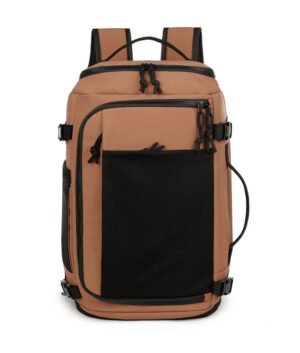 Dry-Wet Separation Sports Gym Bag with Independent Shoe Compartment for Travel and Business Trips, Waterproof nylon