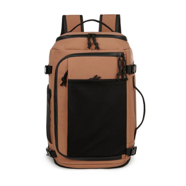 Dry-Wet Separation Sports Gym Bag with Independent Shoe Compartment for Travel and Business Trips, Waterproof nylon