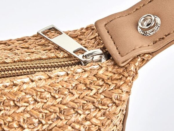 PP Straw Material Makeup Handbag - Image 4