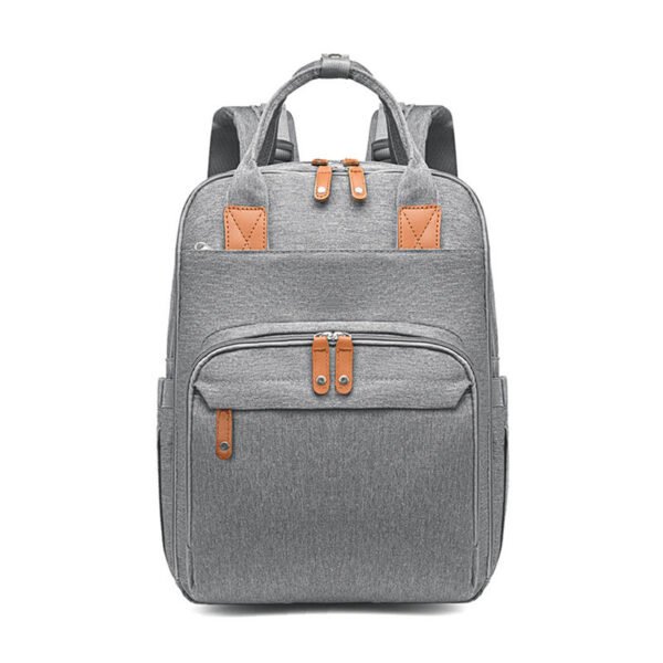 Expandable Mom Bag - Splash-Resistant Multifunctional Waterproof Backpack for Moms and Babies - Image 3