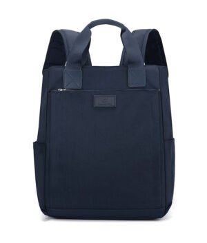 Women's Lightweight Minimalist Canvas Tote Bag Multi-Functional Small Backpack