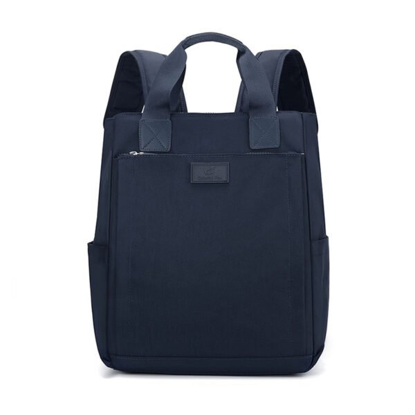 Women's Lightweight Minimalist Canvas Tote Bag Multi-Functional Small Backpack