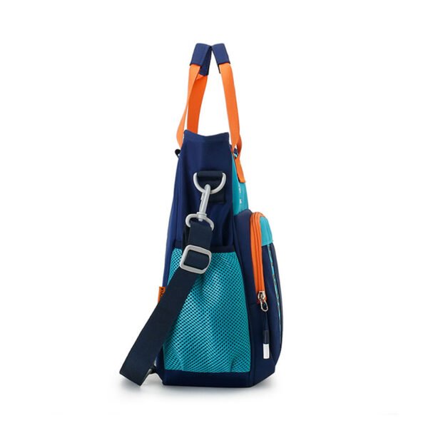 Elementary School Student Tutoring Bag, Ultra-light Children's Sling Bag, Large Capacity Book Bag - Image 9