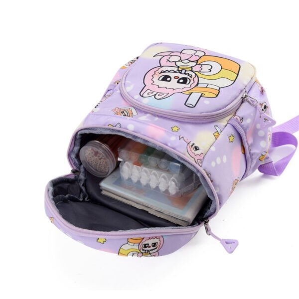 Kindergarten Labubu Cartoon Pattern Children's Backpack Oxford Cloth - Image 10