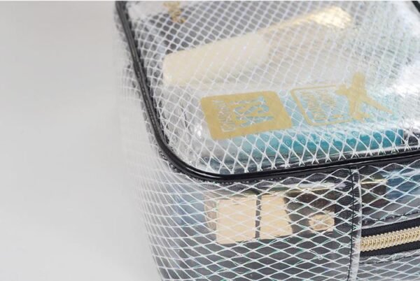 Travel Makeup Bag Waterproof PVC Storage Bag - Image 4