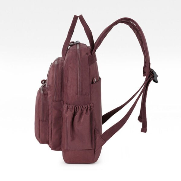 Nylon Cloth Backpack Large Capacity Fashion Portable Outing Travel Backpack School Bag - Image 3