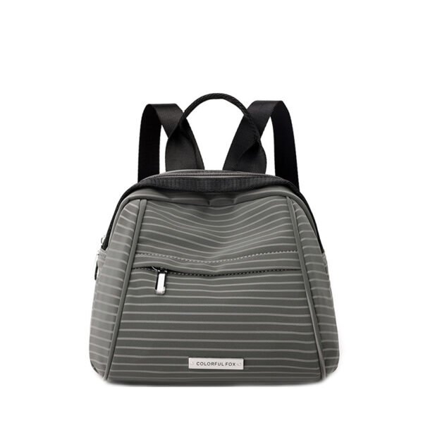 Colorful Fox PU Small Backpack Women's Ins Style Exquisite Simple Small Casual Backpack - Image 4