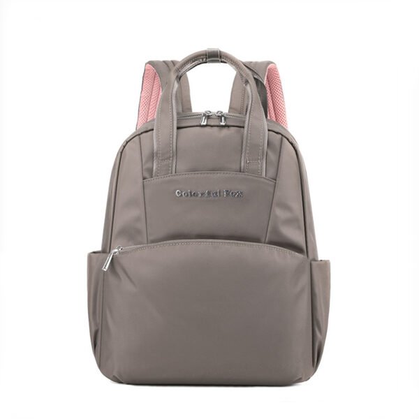 Colorful Fox All-match Lightweight Large Capacity Schoolbag Women's Leisure Commuter Travel Nylon Backpack - Image 3