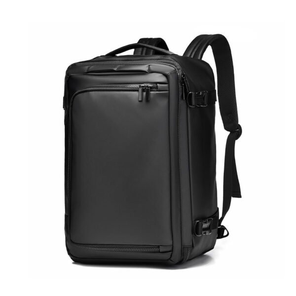 Dry-Wet Separation Crossbody Business Backpack Men's Travel Backpack Wear-Resistant Fabric - Image 6