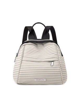 Colorful Fox PU Small Backpack Women's Ins Style Exquisite Simple Small Casual Backpack