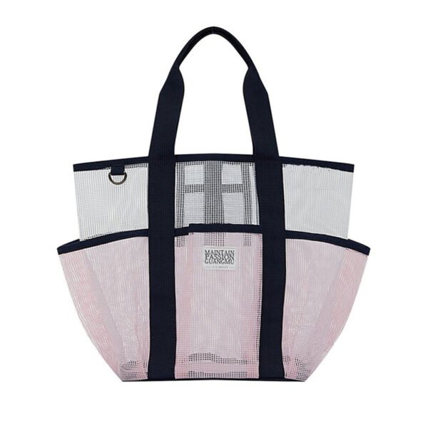 Hollowed-out Multi-pocket Mesh Storage Bag for Swimming