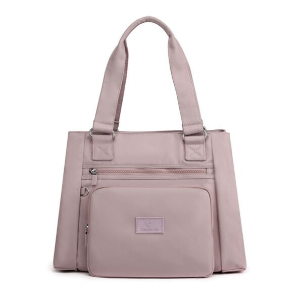 Women's Shoulder Bag Waterproof Tote Bag Casual Portable Nylon Travel Bag - Image 2
