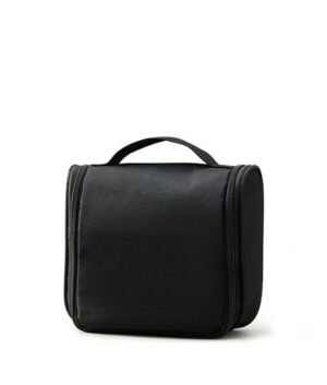 Flip Cover Toiletry Bag with Hook for Men's Travel Business Simple Storage Bag Oxford cloth