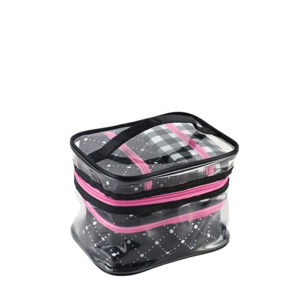 PVC Cosmetics Storage, Multi-Functional Waterproof Makeup Bag, Four-Piece Set