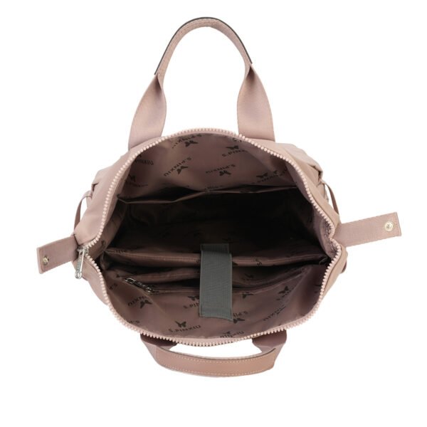 Nylon Multi-Compartment Backpack Large Capacity Casual Travel Backpack Women's Commuter Backpack - Image 10