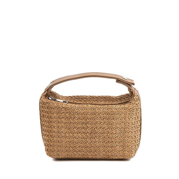 PP Straw Material Makeup Handbag