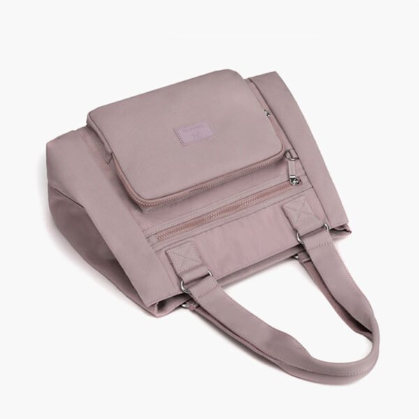 Women's Shoulder Bag Waterproof Tote Bag Casual Portable Nylon Travel Bag - Image 14