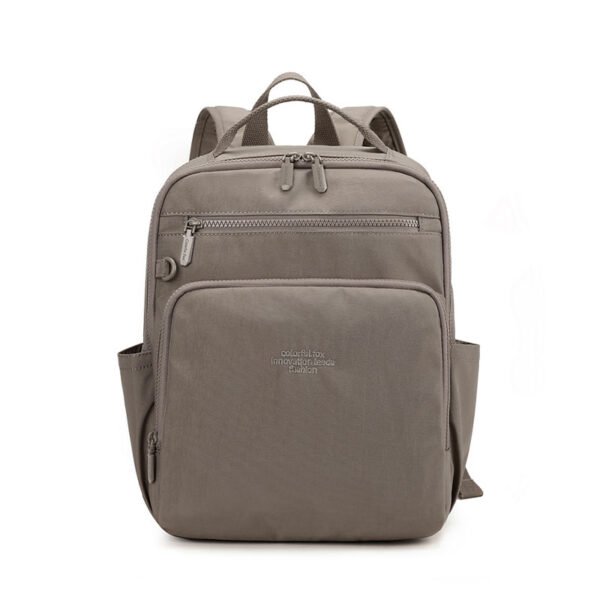 Colorful Fox Women's Travel Backpack: Lightweight, High-Capacity Nylon Backpack with Stylish Design - Image 2