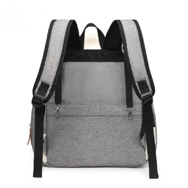 Multifunctional Large Capacity Backpack Fashionable Mommy Travel Backpack - Image 7