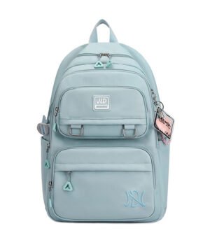 Versatile Large-capacity Nylon Backpack for Middle School Students