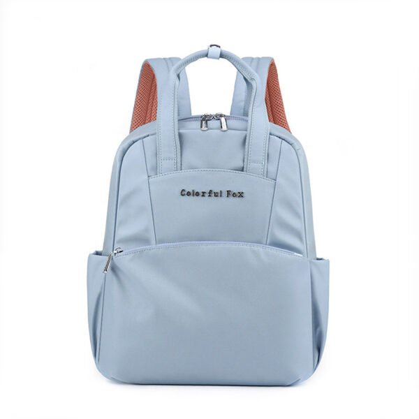 Colorful Fox All-match Lightweight Large Capacity Schoolbag Women's Leisure Commuter Travel Nylon Backpack - Image 7