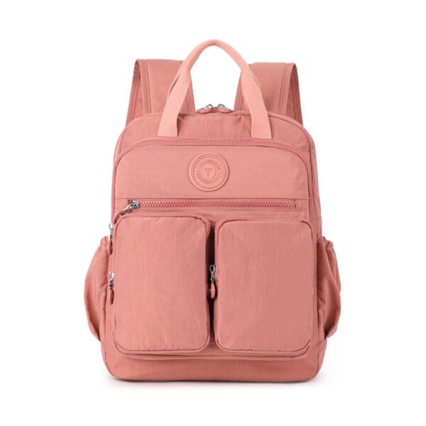 Nylon Cloth Backpack Large Capacity Fashion Portable Outing Travel Backpack School Bag - Image 8
