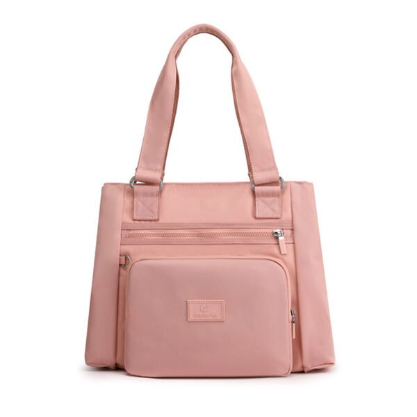 Women's Shoulder Bag Waterproof Tote Bag Casual Portable Nylon Travel Bag - Image 9